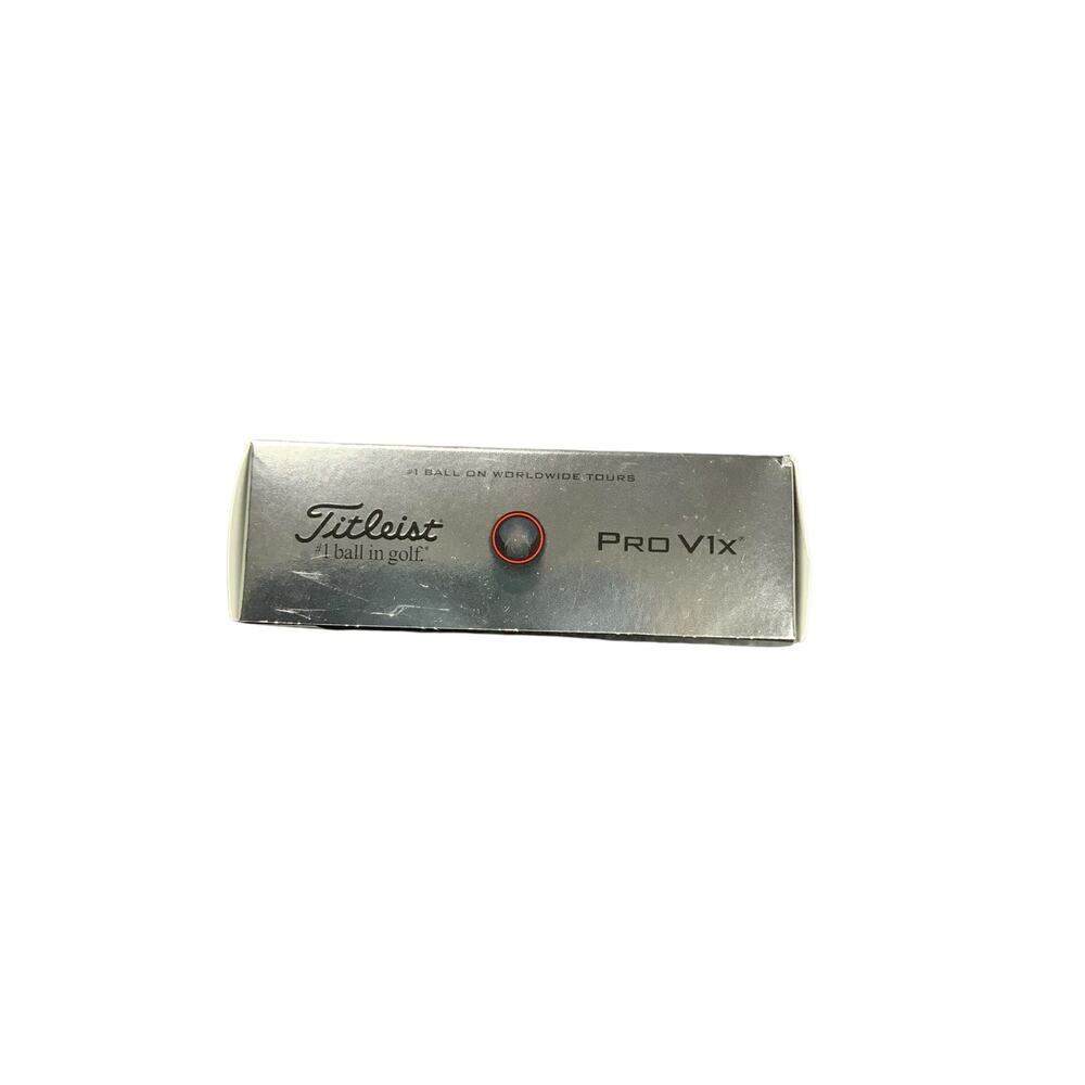 Titleist Pro V1x Golf Ball Sleeve 3 Balls New Unused Tour Performance - Picture 2 of 4